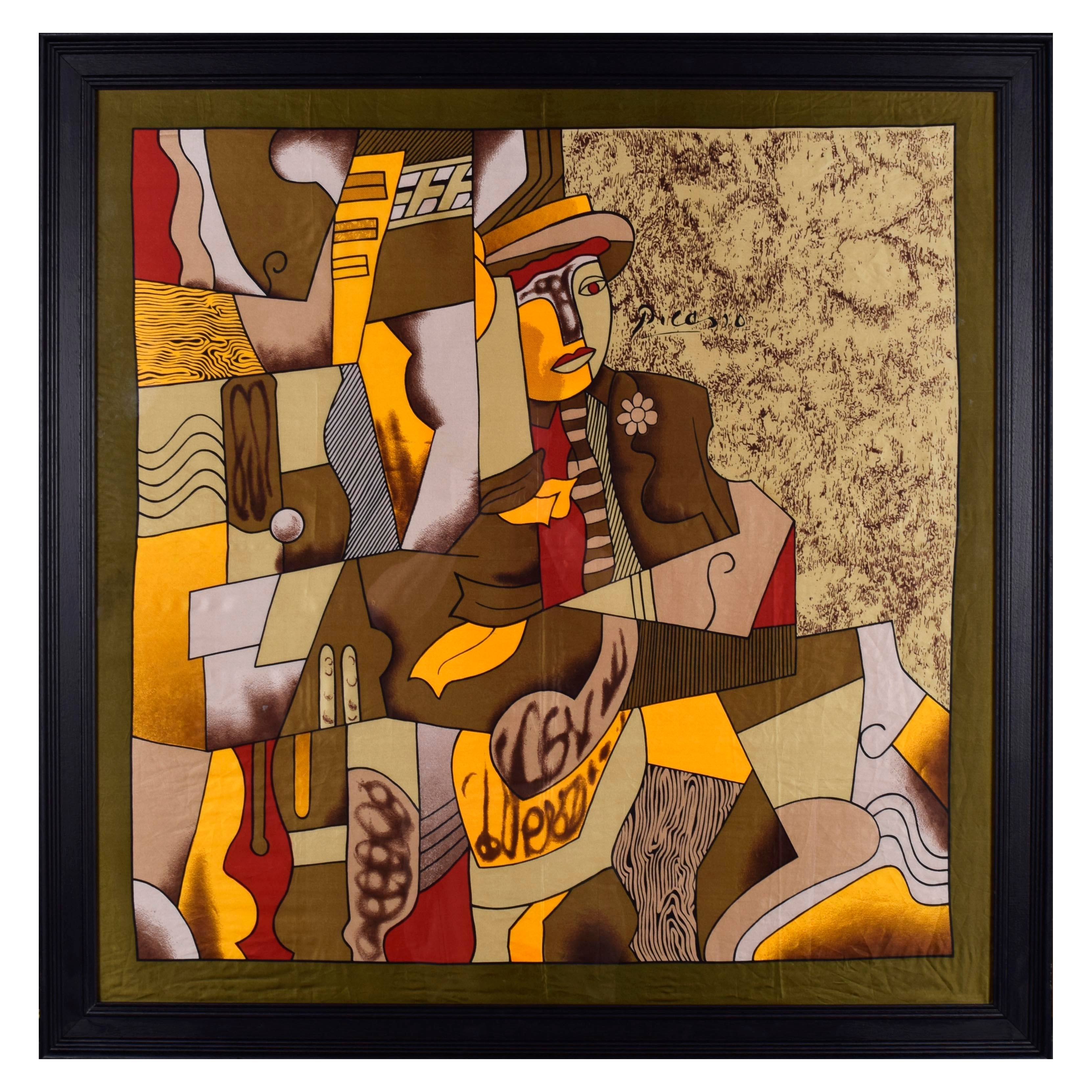 Pablo Picasso | SEATED FIGURES & MUSICAL INSTRUMENTS, CUBIST STUDY ...