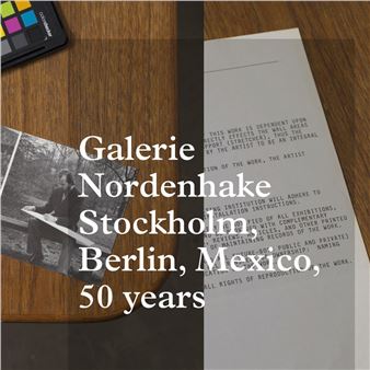 Galerie Nordenhake 50 Years