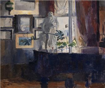 Living Room Interior from the House of the Palace Keeper 1896