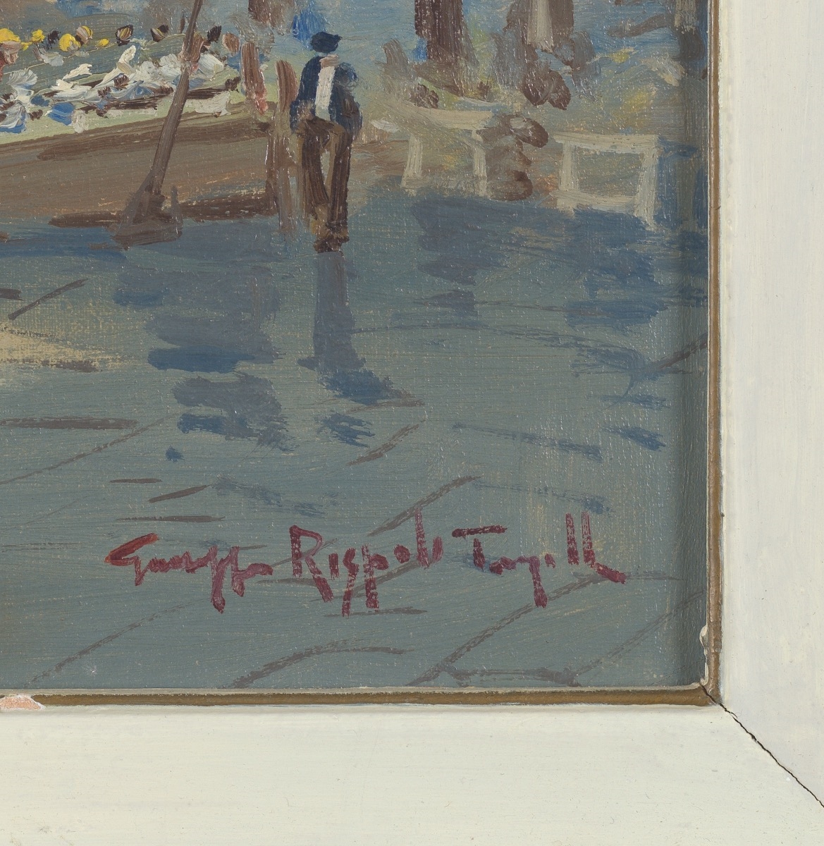 Giuseppe Rispoli | Italian street scene | MutualArt