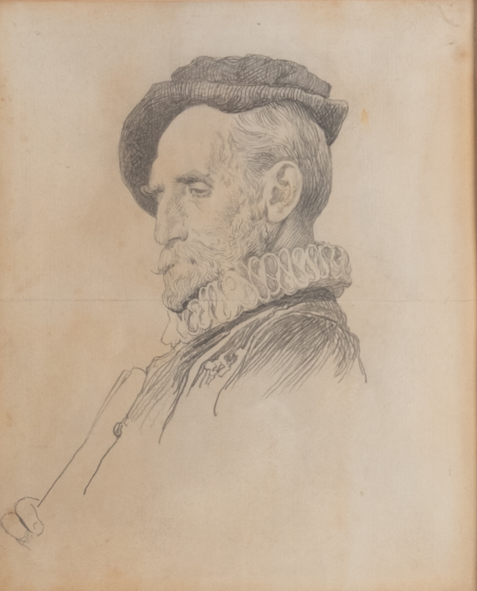 Jean-Louis-Ernest Meissonier | Study of a late 16th Century / early ...