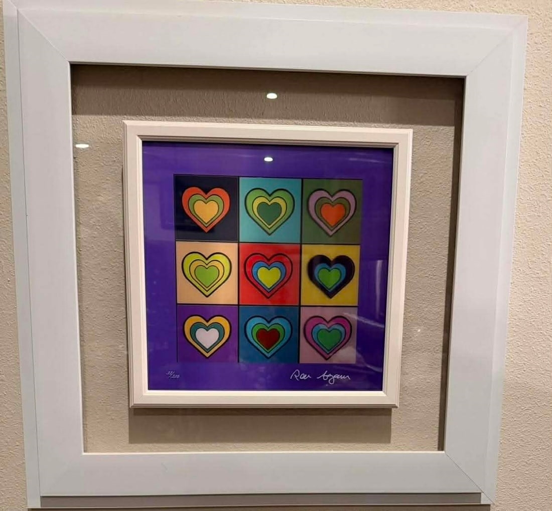 Ron Agam | To Love is to Live (2018) | MutualArt