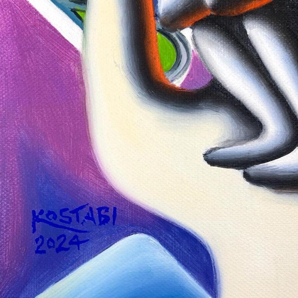 Mark Kostabi | Sheiled Innocence | MutualArt