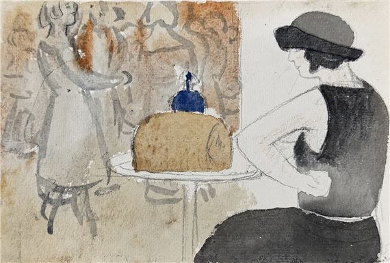 Kees van Dongen | Femme nue en buste (1925) | MutualArt