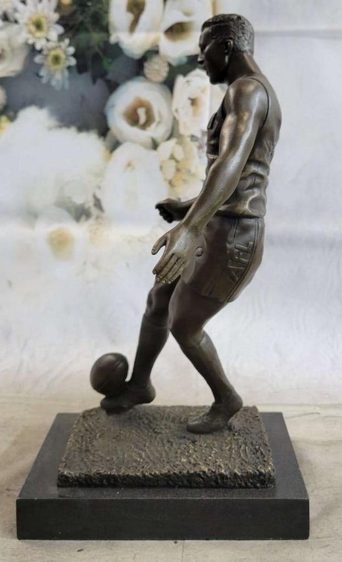 Millo | Milo Original Muscular Rugby Player Bronze Sculpture | MutualArt
