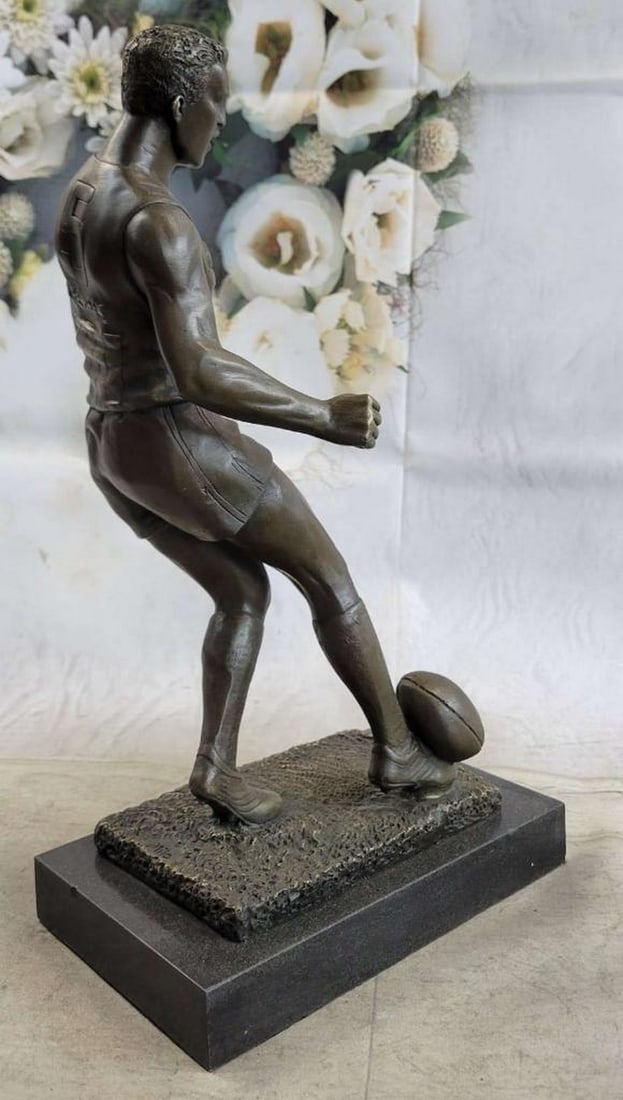 Millo | Milo Original Muscular Rugby Player Bronze Sculpture | MutualArt