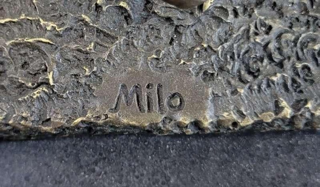 Millo | Milo Original Muscular Rugby Player Bronze Sculpture | MutualArt