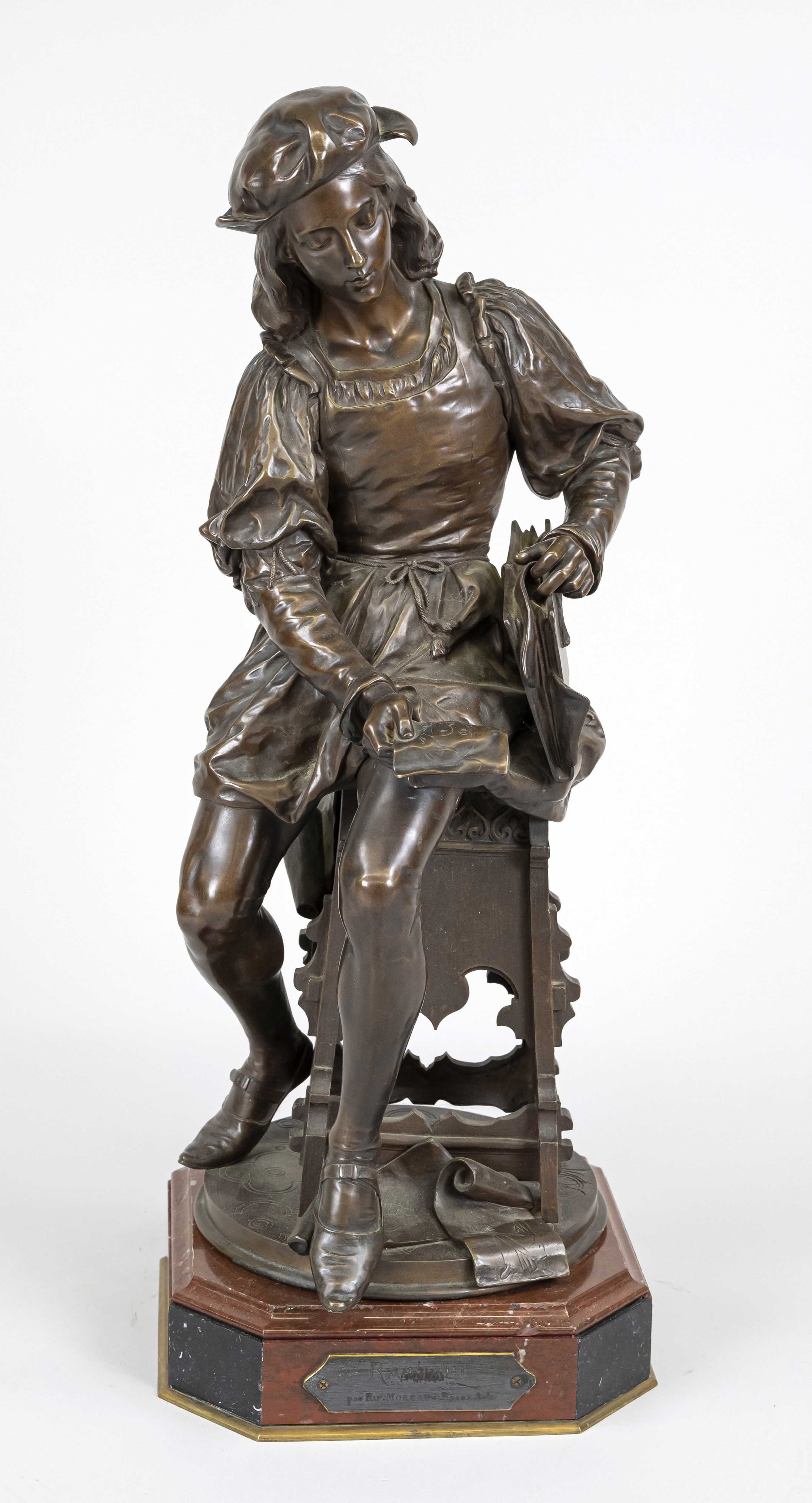 Hippolyte François Moreau | large sculpture of the Renaissance artist ...