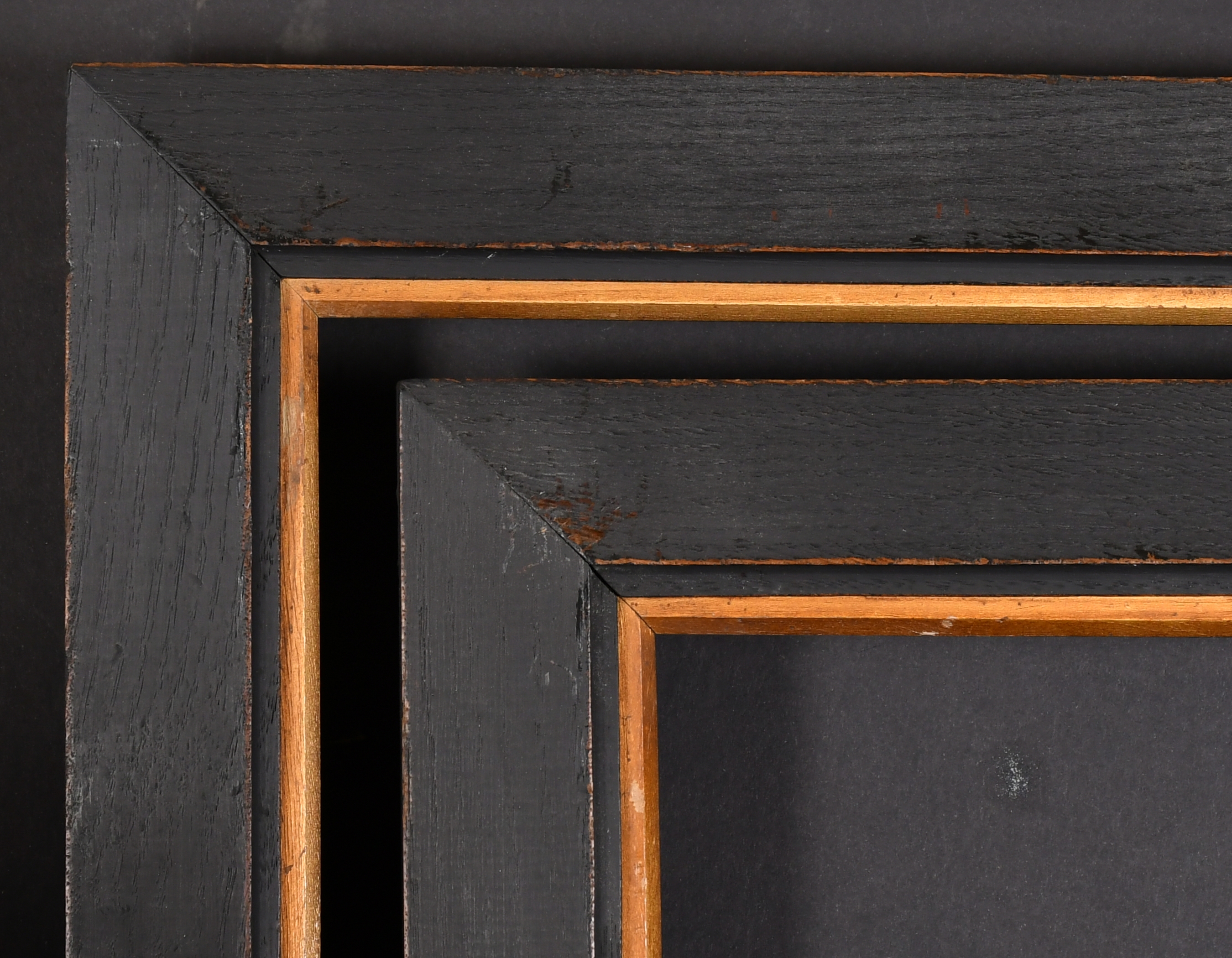 English School, 19th Century | A Pair of Darkwood Frames, with gilt ...