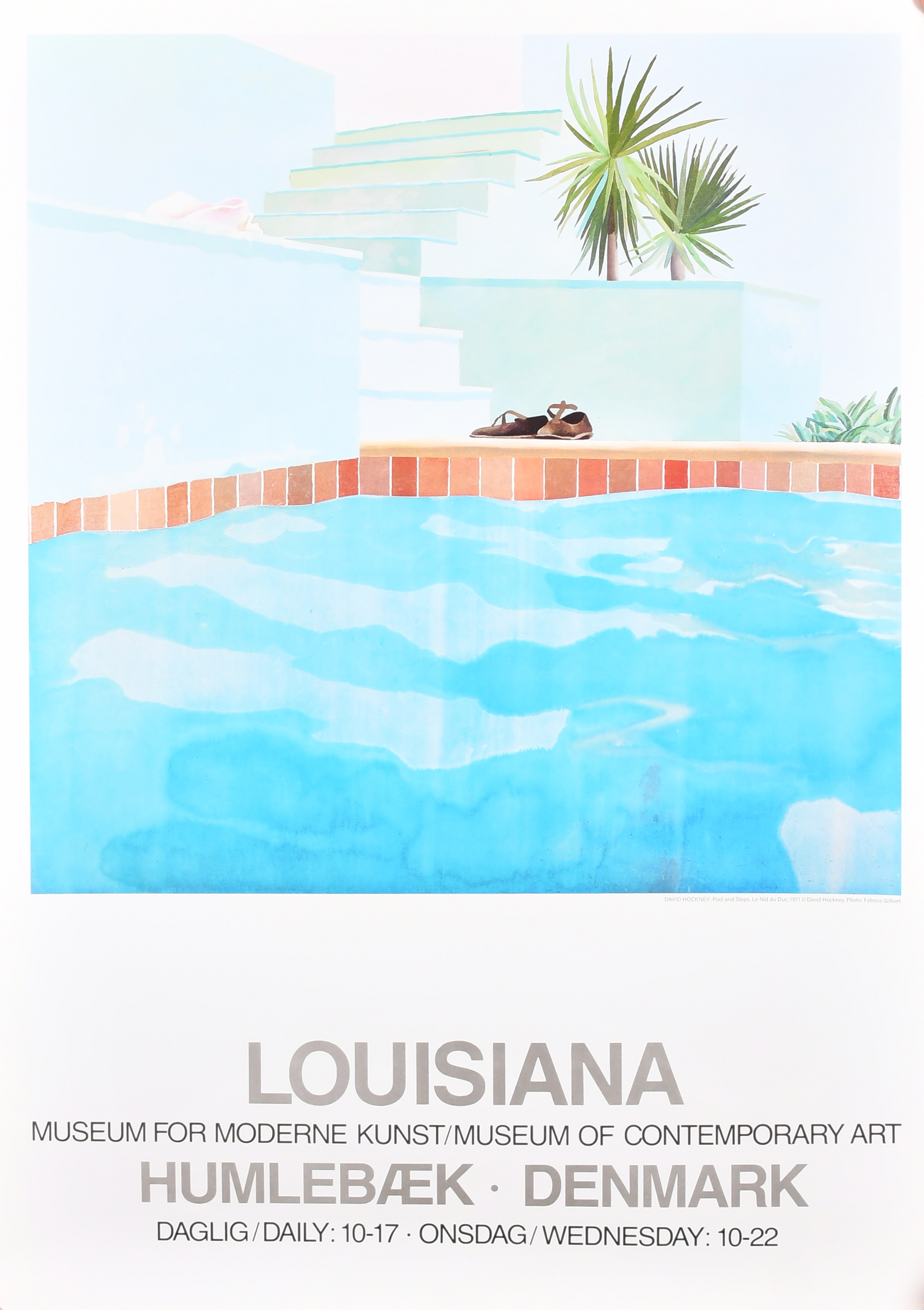 David Hockney | Pool and Steps | MutualArt