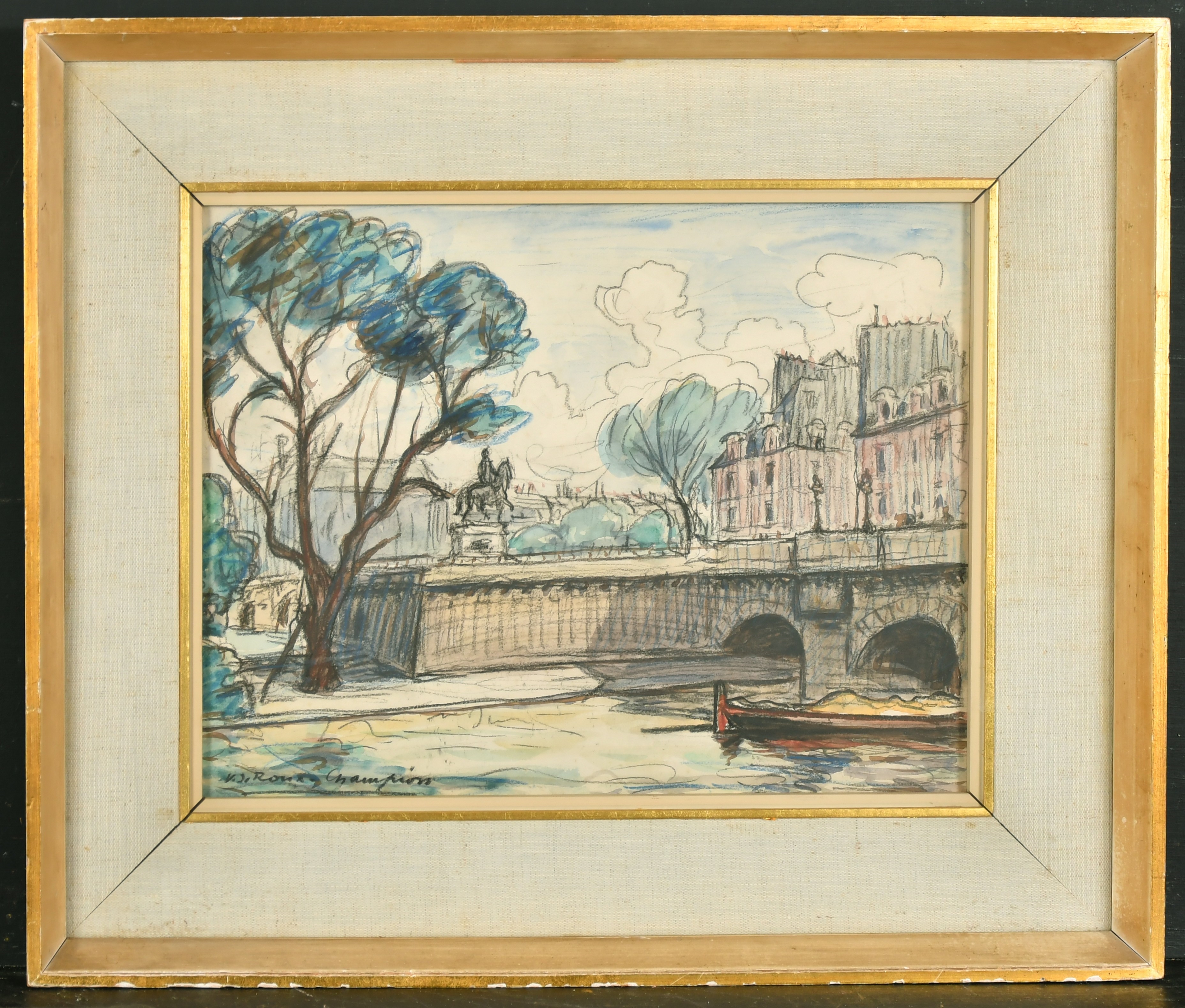 Joseph Victor Roux-Champion | Le Palais Royal | MutualArt