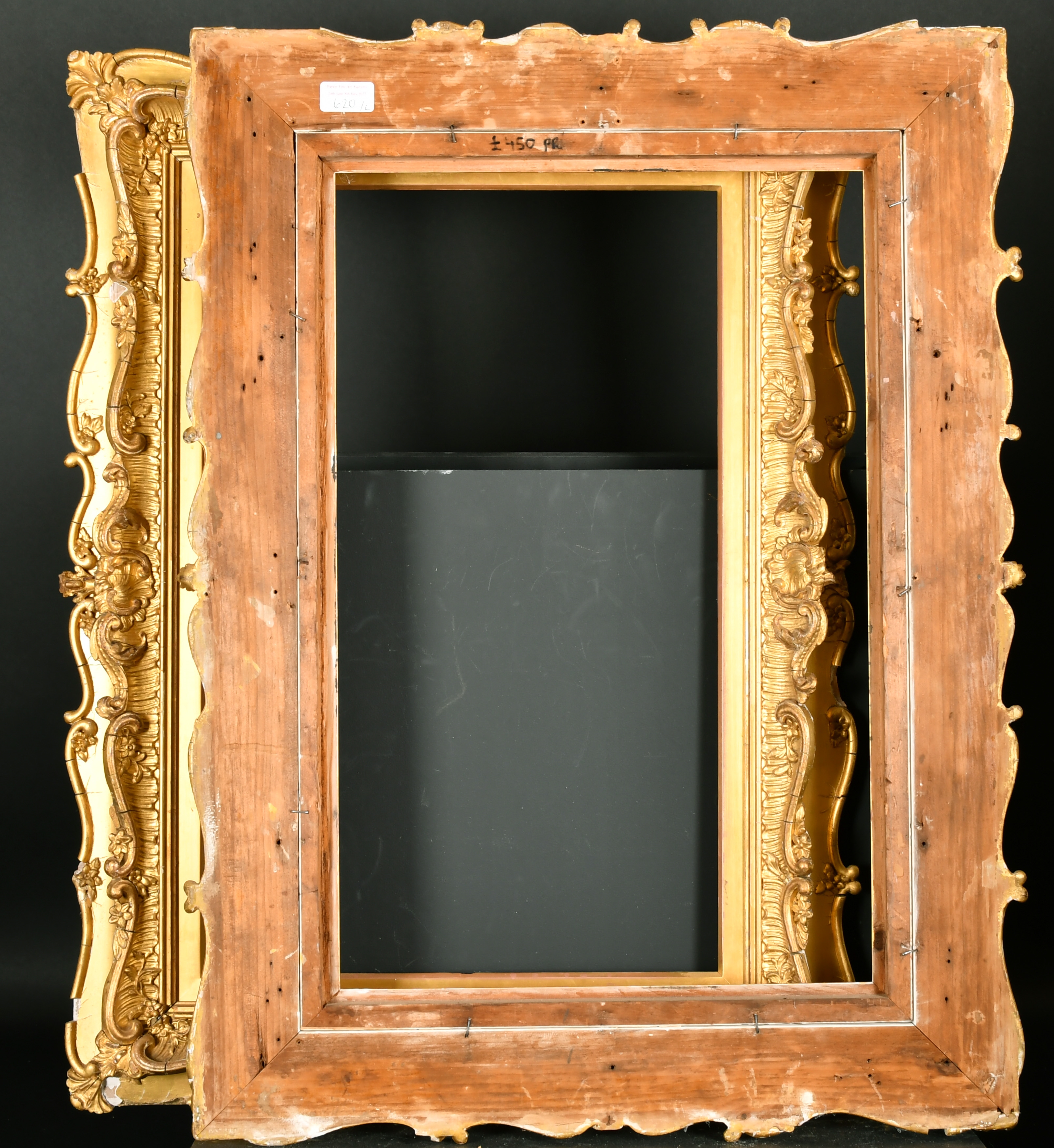 English School, 19th Century | A Pair of Gilt Swept Composition Frames ...