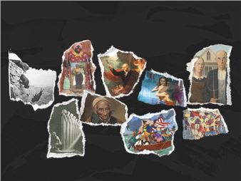 The 100 Best Artworks About America