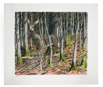 Neil Welliver | 364 Artworks at Auction | MutualArt