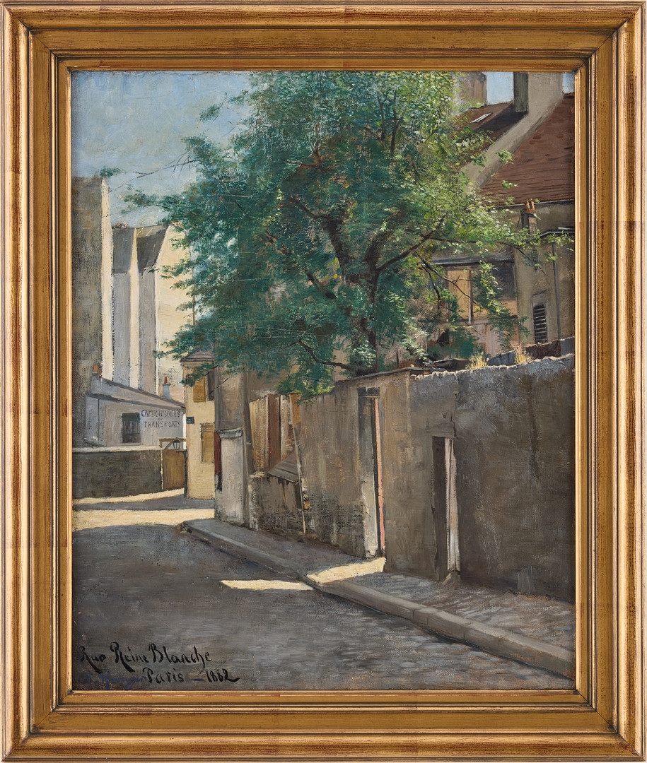 Nils Kreuger | Rue de la Reine Blanche (1882) | MutualArt