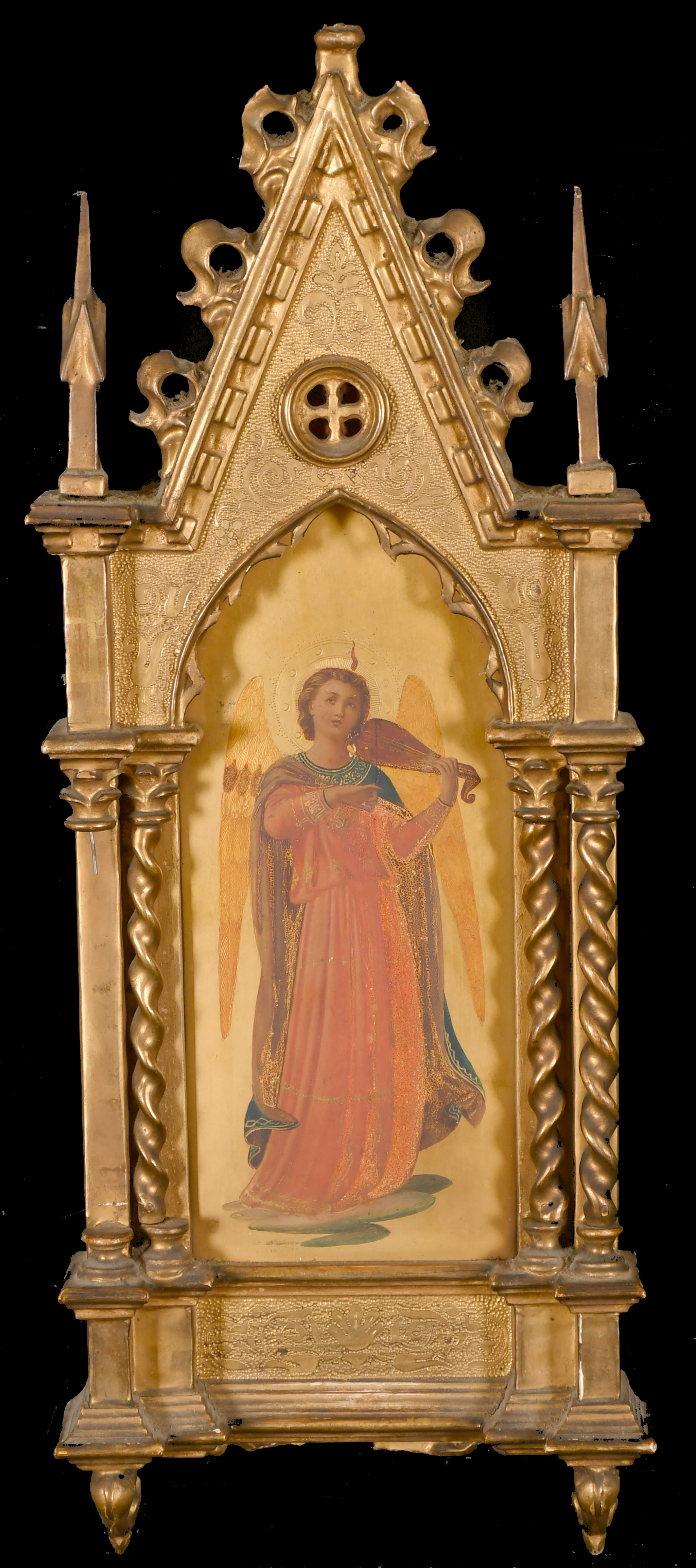 Fra Angelico | An Angel with a Stringed Instrument | MutualArt