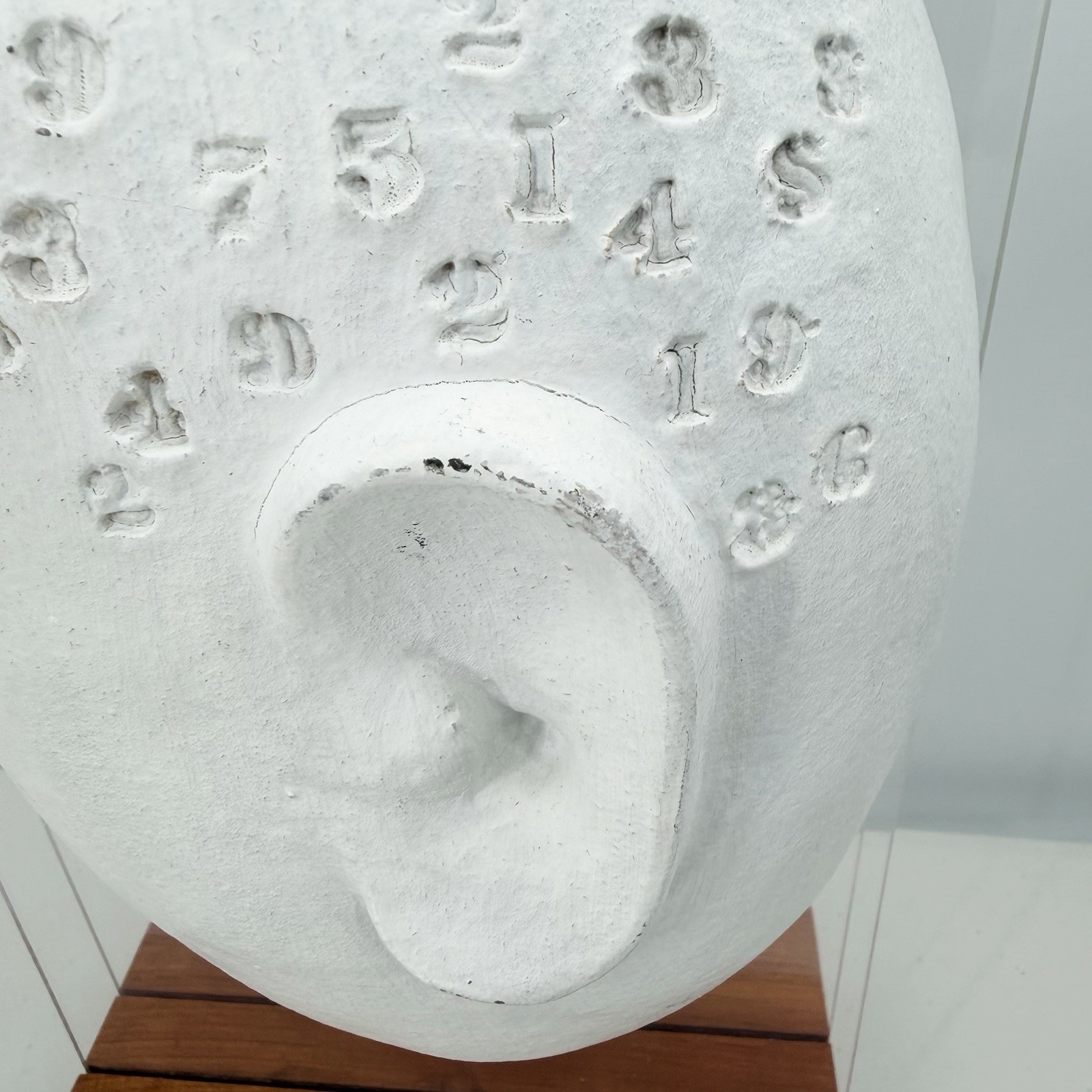 David Gil | Ceramic Split Head Face Sculpture (1960) | MutualArt