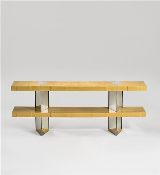 Important and Rare Console, for Monsieur and Madame Maurice Martin du Gard, Paris - Pierre Legrain