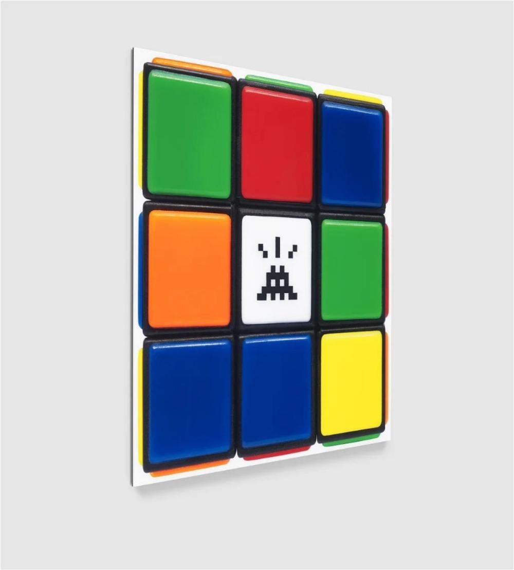 Space Invader | Invaded Cube (NVDR1-1) | MutualArt