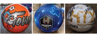 The Art of Soccer - Julia Ideson Building, Houston Public Library 