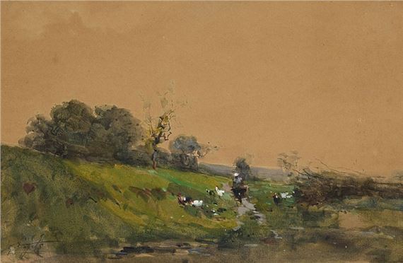 Chemin à la campagne - Guillaume Vogels