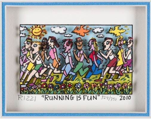 James Rizzi | A Lot of Fun for City Kids (1990) | MutualArt