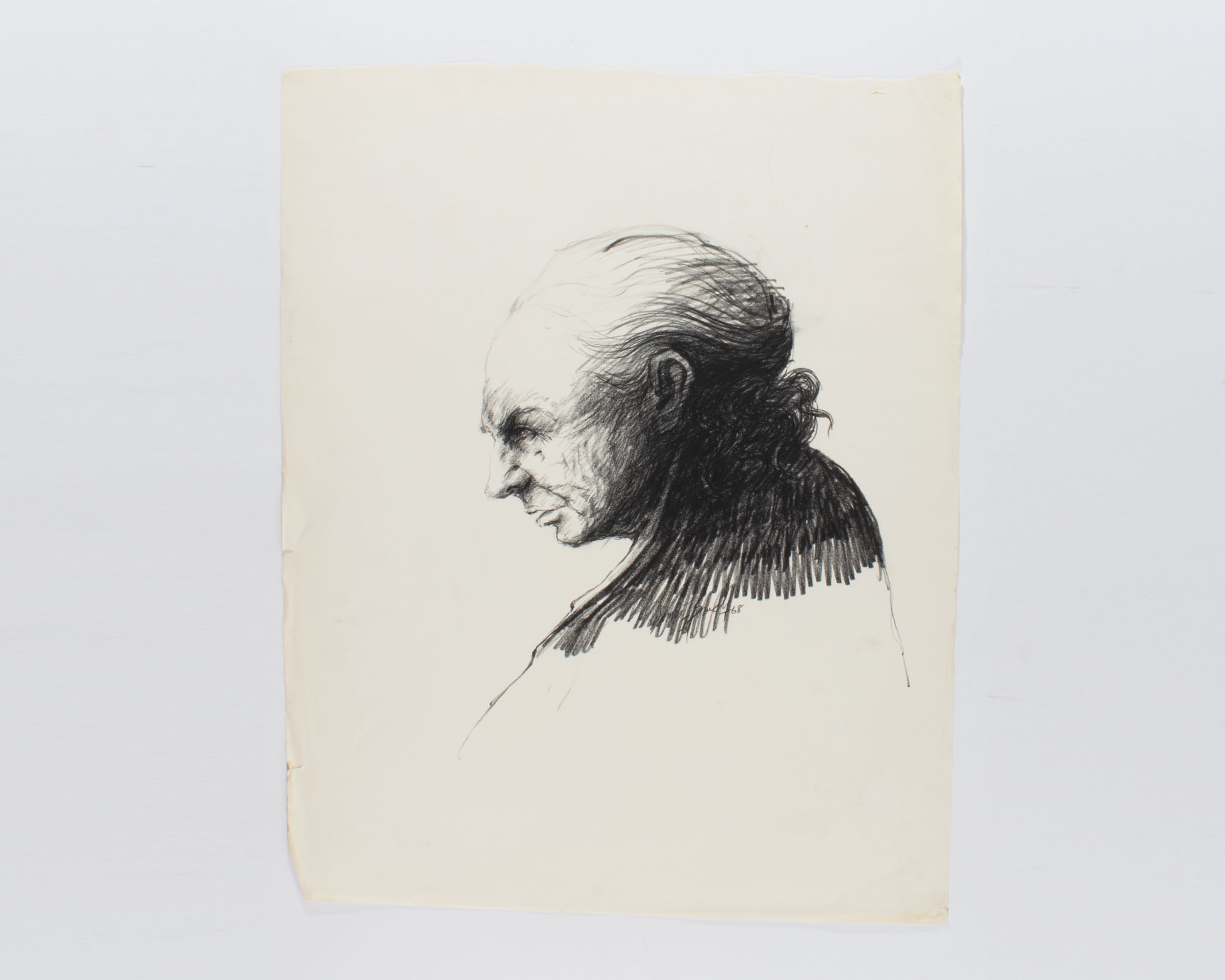 James L. Bruch | Portrait Drawings (1960s) | MutualArt