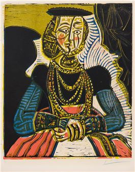 Buste de femme d'après Cranach le Jeune