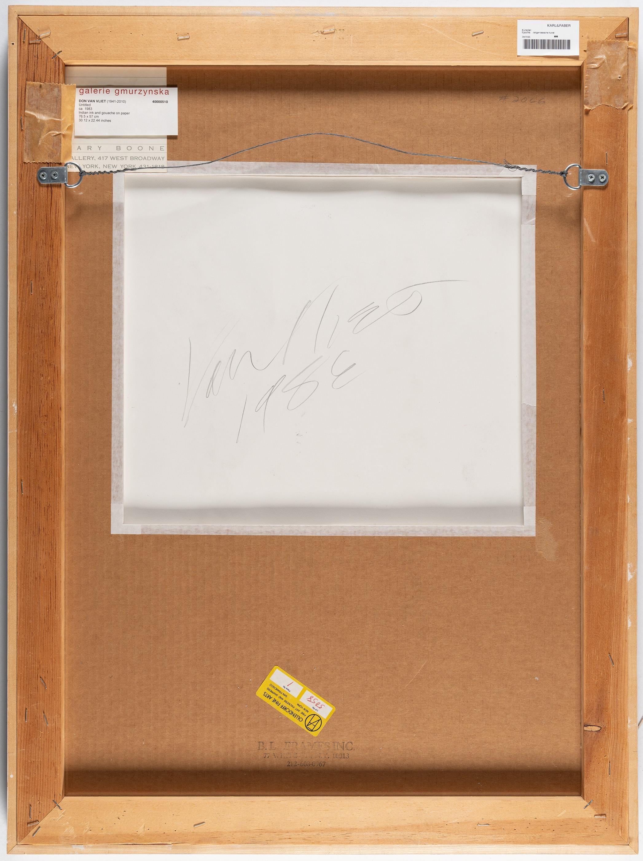 Don Van Vliet | Untitled (1983) | MutualArt