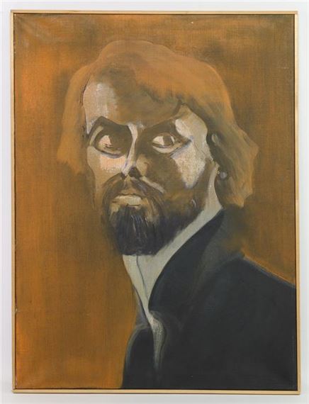 Autoportrait masque - Daniel Bruniaux