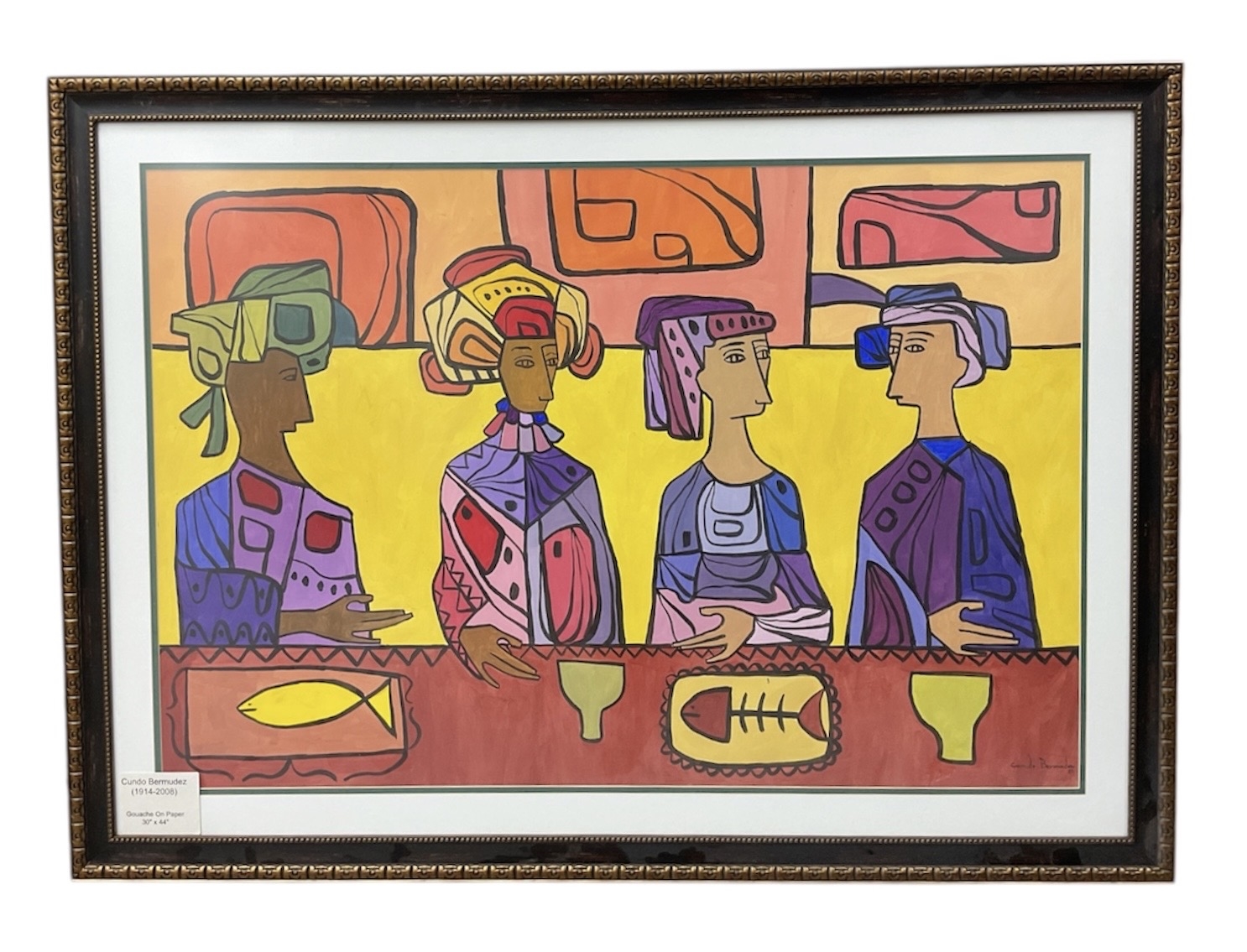 Cundo Bermudez | Untitled Figural Composition | MutualArt