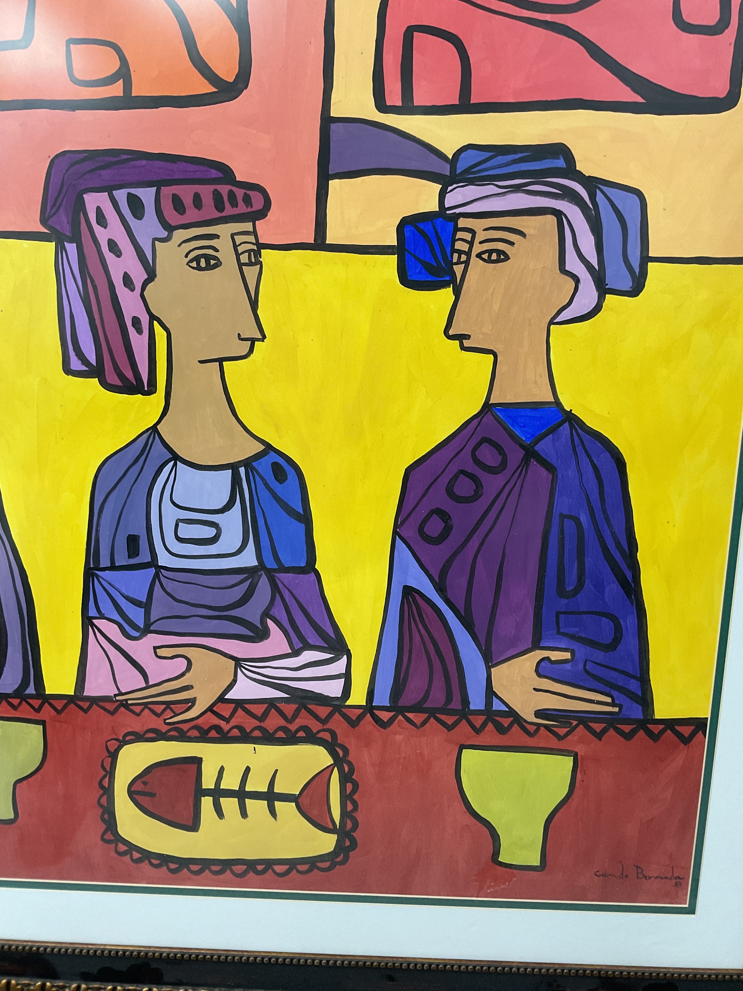 Cundo Bermudez | Untitled Figural Composition | MutualArt