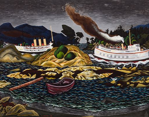 E.J. Hughes Tops Canadian Spring Auctions