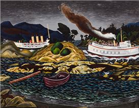 E.J. Hughes Tops Canadian Spring Auctions