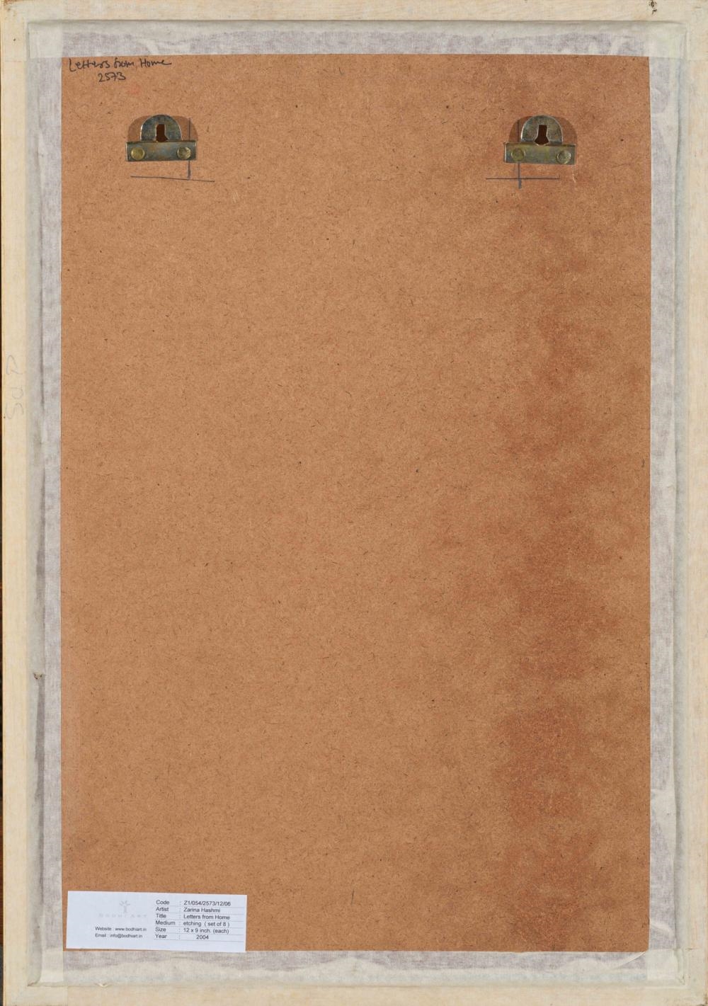 Zarina Hashmi | Letters from Home (2004) | MutualArt