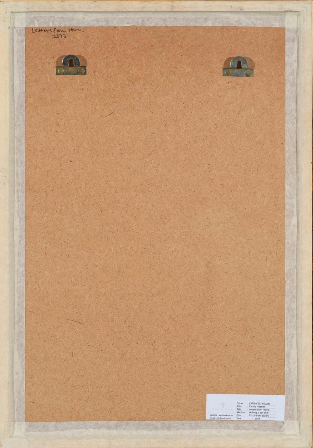 Zarina Hashmi | Letters from Home (2004) | MutualArt