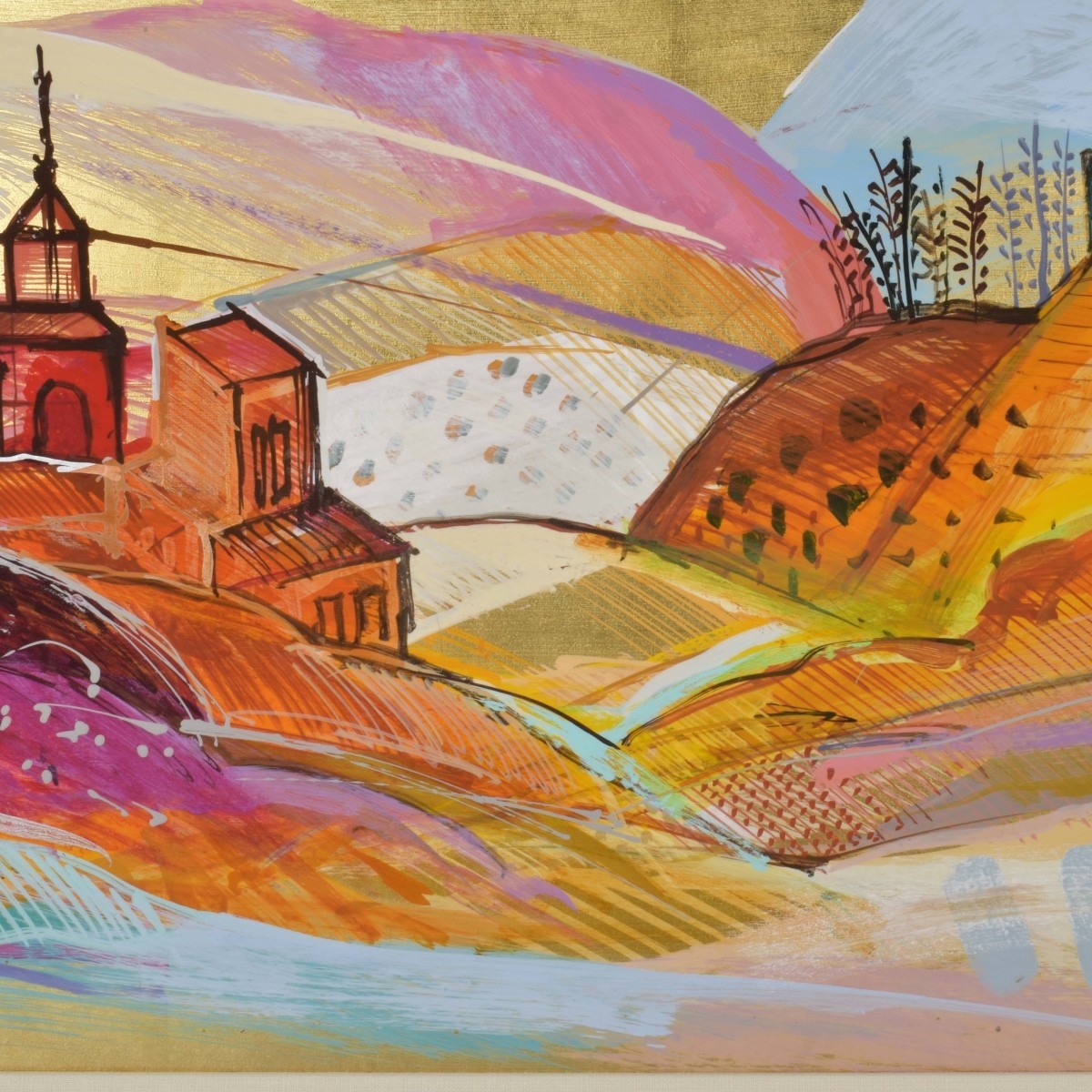Calman Shemi | Red Hills | MutualArt