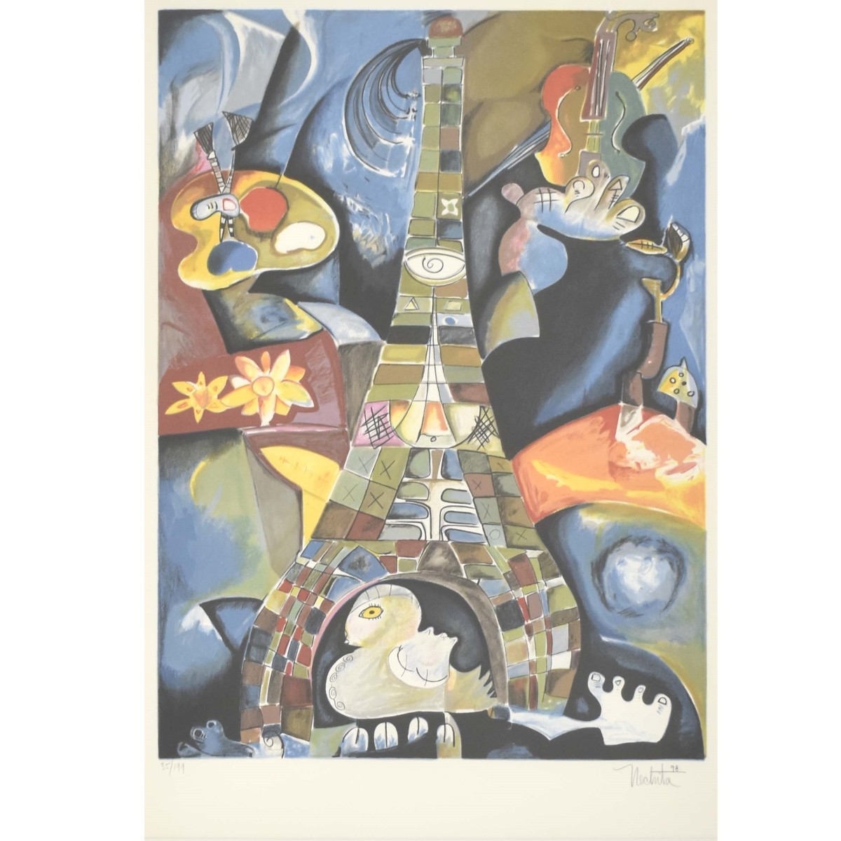 Alexandra Nechita | 558 Artworks at Auction | MutualArt