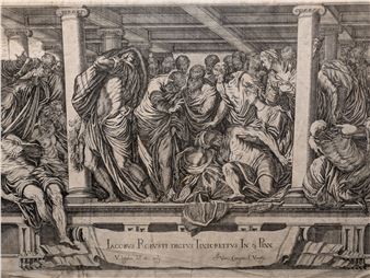 After Valentin Lefevre, Iacobvs Robvsti Dictvs Tintorettvs In & Pinx - Jacob van Campen