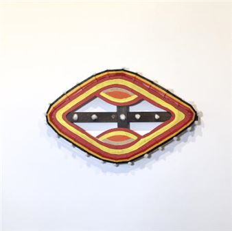 Installation view of Roy Wiggan exhibition at William Mora Galleries.