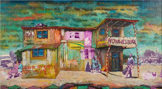 Untitled (Township I) - Willie Bester