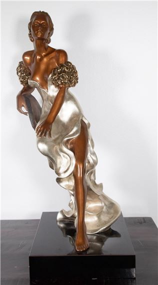 Alice Riordan | Alice Riordan Art Deco Style Sculpture of an Woman ...