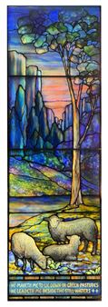 Landscape Window, Forest Hill Abbey, Forest Hill & Calvary Cemetery, Kansas City, Missouri