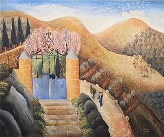 Gate at Ein Karem, Jerusalem, 1929