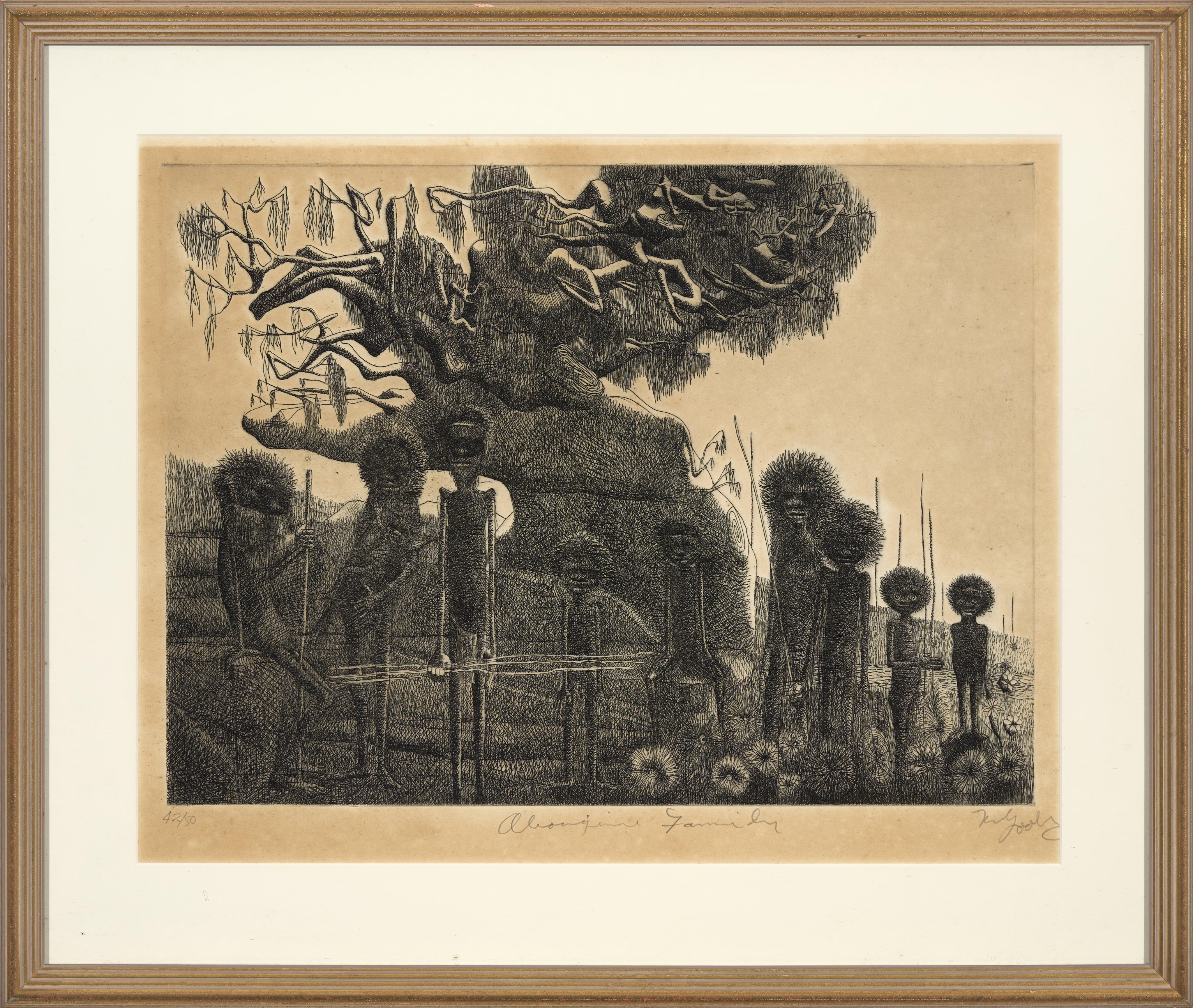 Keith Looby | Aboriginal family | MutualArt