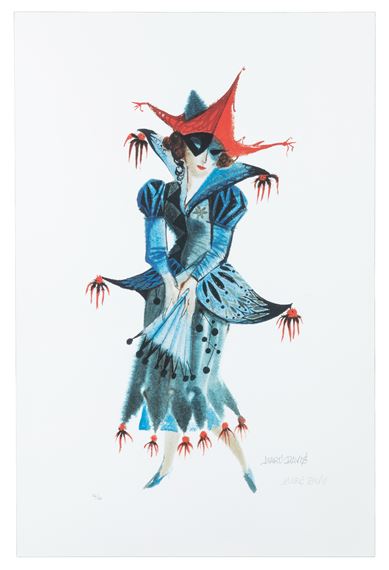 Dancer with Blue Dress - Marc Davis