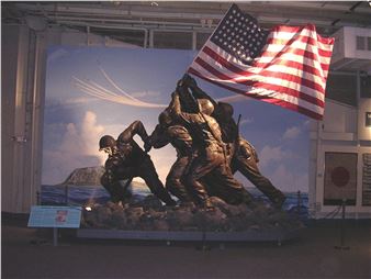 The Original Iwo Jima Monument