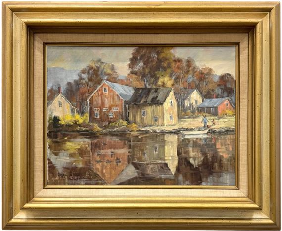 White Rowboat, Brookfield - Helen Sharp Potter