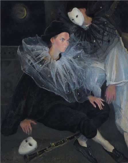Carnevale Couple - Josephine Graham