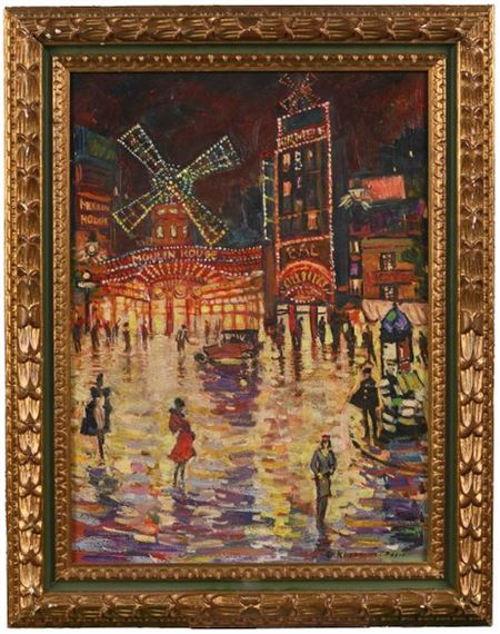 The Moulin Ro - Konstantin Alexeyevitch Korovin